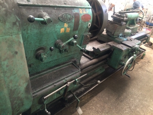ขายเครื่องกลึงญี่ปุ่น10ฟุต3เพลาเบรคอุปกรณ์ครบรู3นิ้วราคาสุดคุ้ม