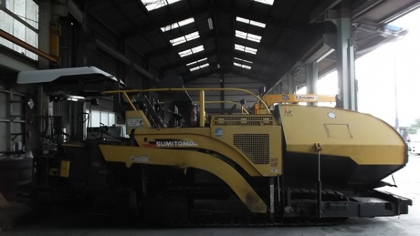 ขายรถปูยาง Sumitomo HA60C-รุ่น5 (ล้อแทร็ค) ปูได้ 6m Stock in Japan ราคาเบาๆ 092-929-9942 ธีรเทพ