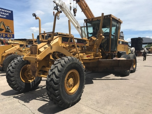 รถเกรด Cat140H ปี2004 เพียง 7800 ชม. รถเก่านอกจากอเมริกา สภาพดี พร้อมใช้งาน