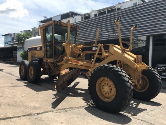 รถเกรด Cat140H ปี2004 เพียง 7800 ชม. รถเก่านอกจากอเมริกา สภาพดี พร้อมใช้งาน