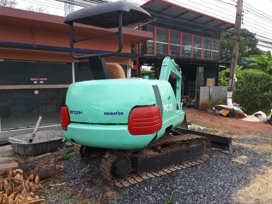 komatsu pc20-7 สภาพดีพร้อมใช้ komatsu pc20-7 สภาพดีพร้อมใช้