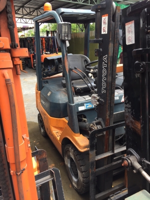 ขายรถฟอร์คลิฟท์ โตโยต้า 7FG15 เสาสูง 3 ม.