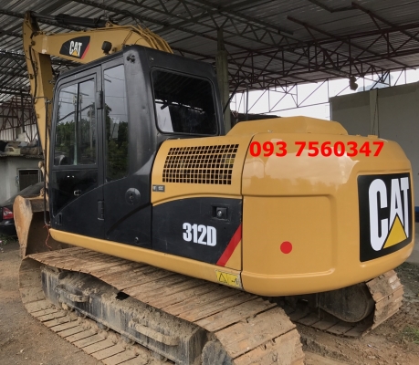 ขายรถแบคโฮ CAT312Dเล่มทะเบียน 6,5XX ชม.