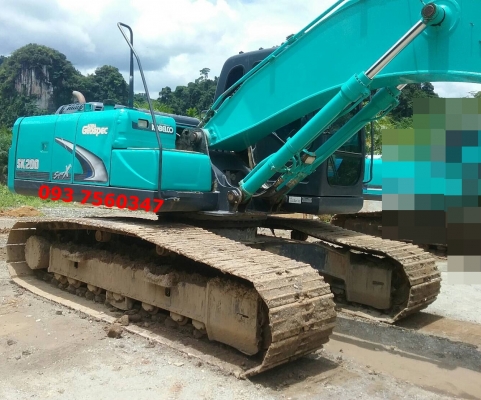 ขายรถแบคโฮ KOBLECO SK200-8