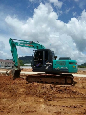 รถแบคโฮ KOBELCO SK140LC SuperXM ใช้งานเพียง 6,009 ชั่วโมง สภาพสวยพร้อมใช้งาน