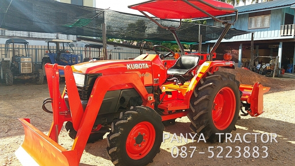 รถเข้าใหม่#ปัญญาแทรคเตอร์..จัดมาให้ครับ ด่วน 195,000 บาท.คูโบต้าL3408ใบมีดคานบนพร้อมโรตาลี่162  สภาพพร้อมใช้ จัดส่ง อ.เถิน จ.ลำปาง