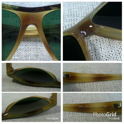 แว่นตาอเมริกันแคทอายยุค 2000s  ผลงานฝีมือช่างอัสซูรี่  Authentic ELLEN TRACY handmade in Italy  บิ๊กไซซ์!  ตัวแท้!  จริงใจ - ไม่จิงโจ้!