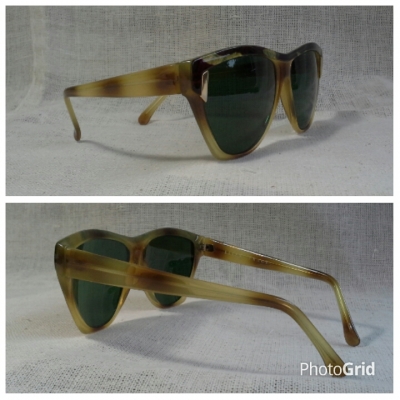 แว่นตาอเมริกันแคทอายยุค 2000s  ผลงานฝีมือช่างอัสซูรี่  Authentic ELLEN TRACY handmade in Italy  บิ๊กไซซ์!  ตัวแท้!  จริงใจ - ไม่จิงโจ้!