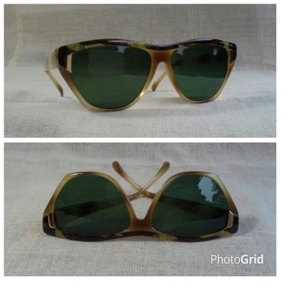 แว่นตาอเมริกันแคทอายยุค 2000s  ผลงานฝีมือช่างอัสซูรี่  Authentic ELLEN TRACY handmade in Italy  บิ๊กไซซ์!  ตัวแท้!  จริงใจ - ไม่จิงโจ้!