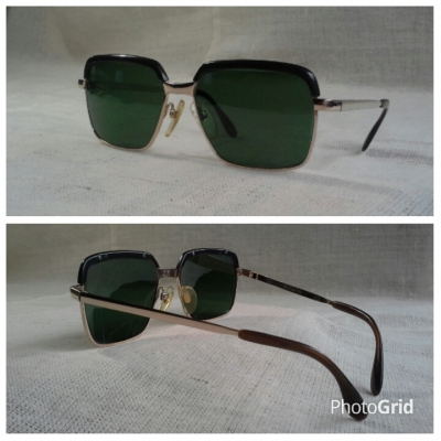 แว่นตาเทพเจ้าของชาวเยอรมัน  โกลด์ฟิลด์ ยุค &#039;60s ที่สมบูรณ์แบบที่สุดในปฐพี!  Vintage RODENSTOCK handmade in Germany  บิ๊กไซซ์!