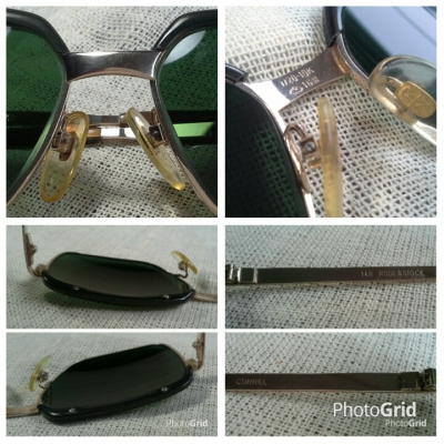 แว่นตาเทพเจ้าของชาวเยอรมัน  โกลด์ฟิลด์ ยุค &#039;60s ที่สมบูรณ์แบบที่สุดในปฐพี!  Vintage RODENSTOCK handmade in Germany  บิ๊กไซซ์!