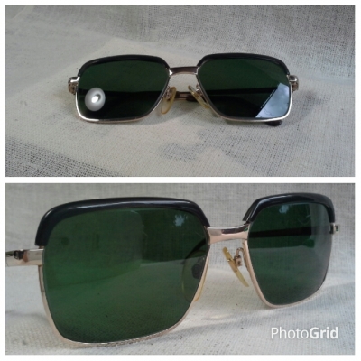 แว่นตาเทพเจ้าของชาวเยอรมัน  โกลด์ฟิลด์ ยุค &#039;60s ที่สมบูรณ์แบบที่สุดในปฐพี!  Vintage RODENSTOCK handmade in Germany  บิ๊กไซซ์!