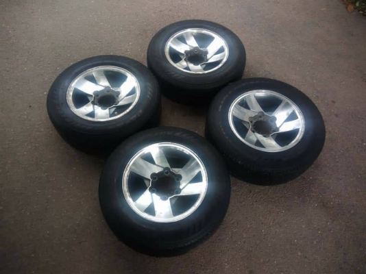 ขายล้อแม็ก Mitsubishi Strada 4&times;4 ขอบ 15 4 วง ราคา 4,000 บาท #ขอราคานี้เลยนะครับ