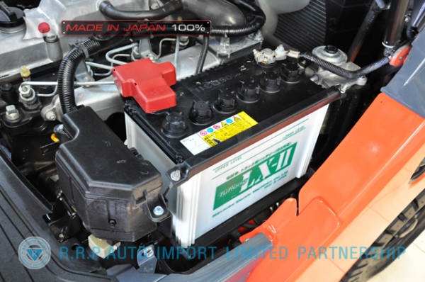 ขายรถโฟล์คลิฟท์มือสอง TOYOTA รุ่น 8FD25-34494 นำเข้าจากประเทศญี่ปุ่น 100\% ไม่เคยใช้งานในไทย