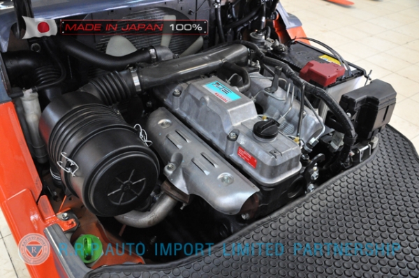 ขายรถโฟล์คลิฟท์มือสอง TOYOTA รุ่น 8FD25-34615 นำเข้าจากประเทศญี่ปุ่น 100\% ไม่เคยใช้งานในไทย