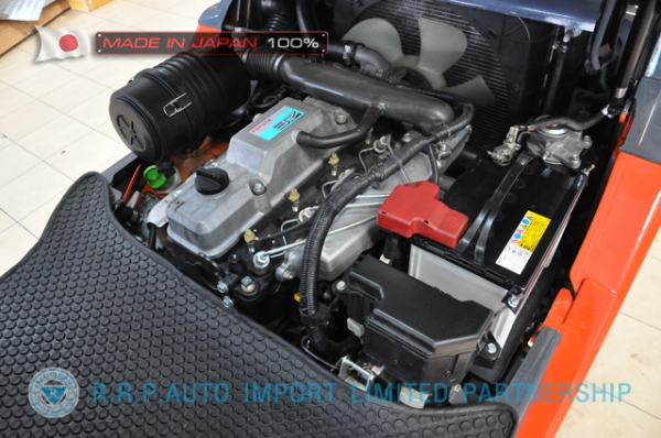 ขายรถโฟล์คลิฟท์มือสอง TOYOTA รุ่น 8FD25-34615 นำเข้าจากประเทศญี่ปุ่น 100\% ไม่เคยใช้งานในไทย