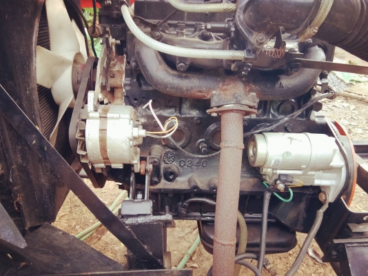 ขายเครื่องอีซูชุ เอลฟ์ c240 74 แรง พร้อมแท่นลาก