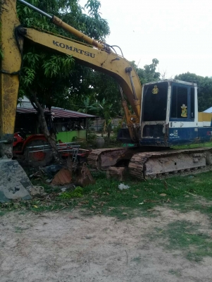 แบคโฮ KOMATSU PC120 รุ่น 3