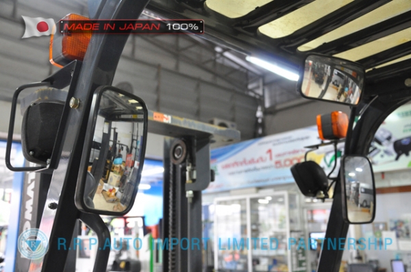 ขายรถโฟล์คลิฟท์มือสอง KOMATSU รุ่น FG09T-20-672585 นำเข้าจากประเทศญี่ปุ่น 100\% ไม่เคยใช้งานในไทย