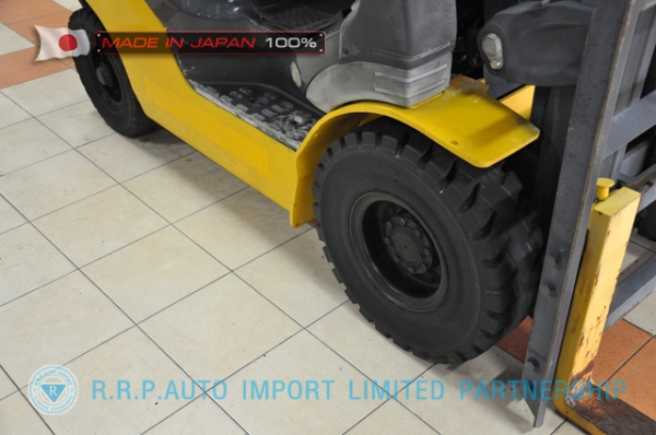 ขายรถโฟล์คลิฟท์มือสอง KOMATSU รุ่น FG09T-20-672585 นำเข้าจากประเทศญี่ปุ่น 100\% ไม่เคยใช้งานในไทย