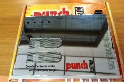 ขายปรีแอมป์หลอด PUNCH AQ-999 Double Electronics-tube ขายปรีแอมป์หลอด PUNCH AQ-999 Double Electronics-tube