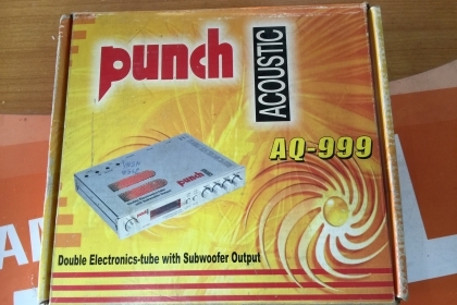 ขายปรีแอมป์หลอด PUNCH AQ-999 Double Electronics-tube ขายปรีแอมป์หลอด PUNCH AQ-999 Double Electronics-tube
