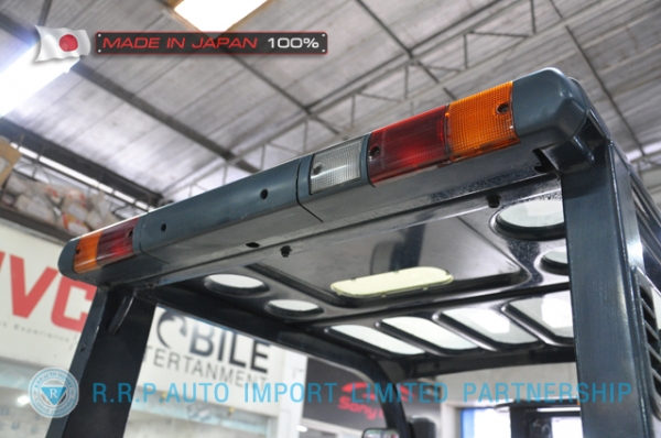 ขายรถโฟล์คลิฟท์มือสอง TOYOTA รุ่น 7FD15-14350 นำเข้าจากประเทศญี่ปุ่น 100\% ไม่เคยใช้งานในไทย