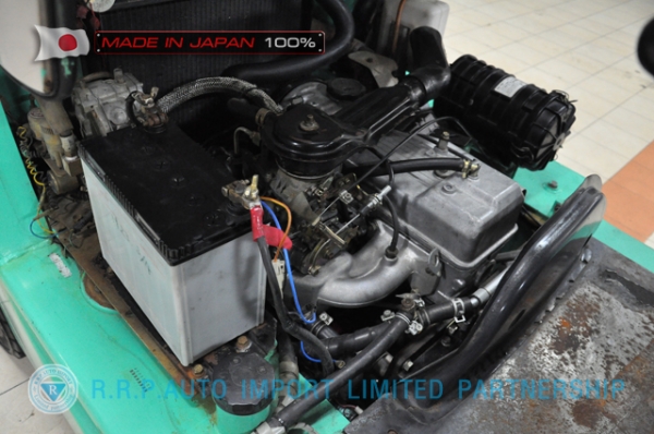 ขายรถโฟล์คลิฟท์มือสอง MITSUBISHI รุ่น FG35A-50239 นำเข้าจากประเทศญี่ปุ่น 100\% ไม่เคยใช้งานในไทย