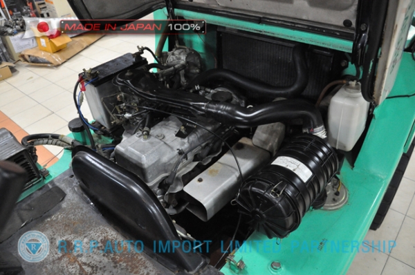 ขายรถโฟล์คลิฟท์มือสอง MITSUBISHI รุ่น FG35A-50239 นำเข้าจากประเทศญี่ปุ่น 100\% ไม่เคยใช้งานในไทย