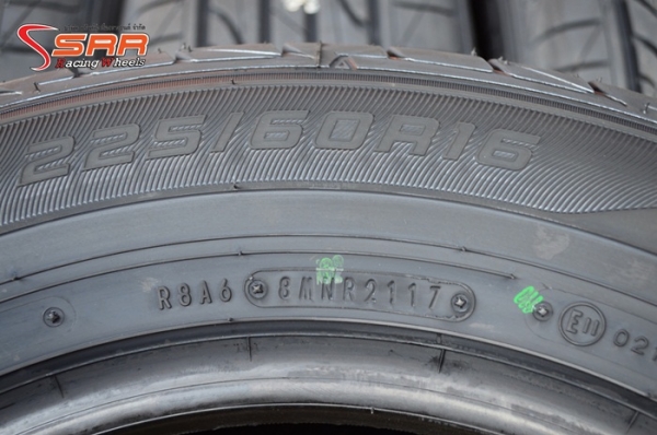 DUNLOP LM704 225/60R16 เส้นละ 3,500 บาท
