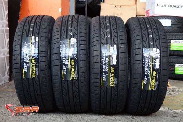 DUNLOP LM704 225/60R16 เส้นละ 3,500 บาท