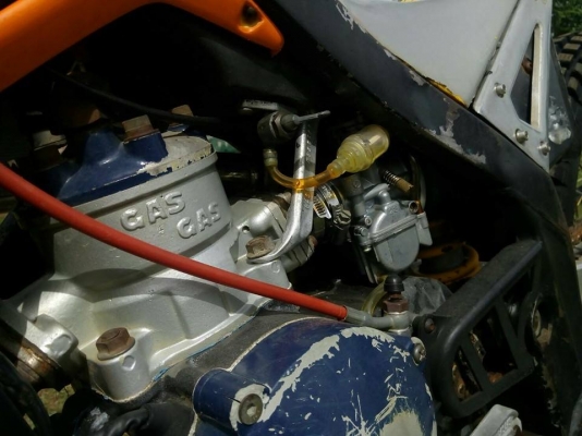 ขายรถ มอเตอร์ไซค์ไต่เขา Gas Gas200 ปี94  เครื่องดีสตร์าทง่าย