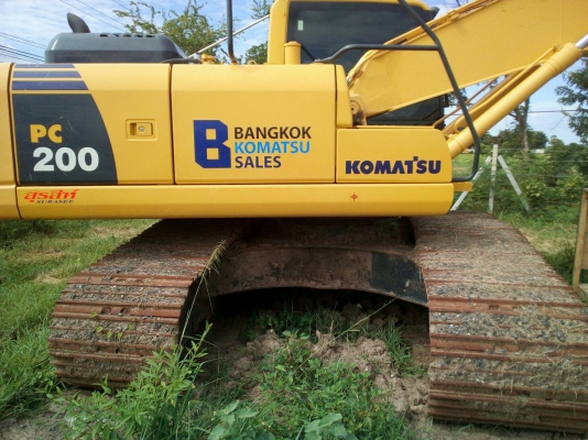 ขายดาวน์รถแบ็คโฮ KOMATSU PC200-8MOใช้งาน 2,403 ชั่วโมง
