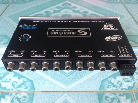 ปรี5แบน SUBSONIC มือสองสภาพดีใช้งานปกติ เสียงดีมากโชว์ได้ฟังดี เบสมาดี ขาย 1850 บาท สนใจ0892425454 อยู่สระบุรี ปรี5แบน SUBSONIC มือสองสภาพดีใช้งานปกติ เสียงดีมากโชว์ได้ฟังดี เบสมาดี ขาย 1850 บาท สนใจ0892425454 อยู่สระบุรี