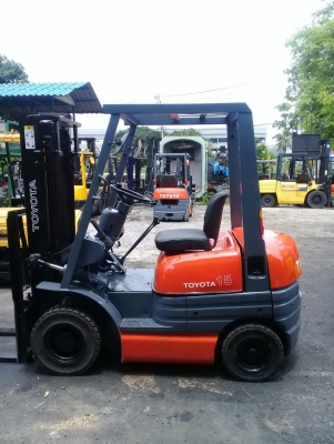 +++ ขายโฟล์คลิฟท์ TOYOTA 6FD15 ขนาด 1.5 ตัน เครื่องยนต์ดีเซล เสา 3 เมตร เกียร์ธรรมดา งา 1,070 มม. ยางตันครับ +++ ขายโฟล์คลิฟท์ TOYOTA 6FD15 ขนาด 1.5 ตัน เครื่องยนต์ดีเซล เสา 3 เมตร เกียร์ธรรมดา งา 1,070 มม. ยางตันครับ