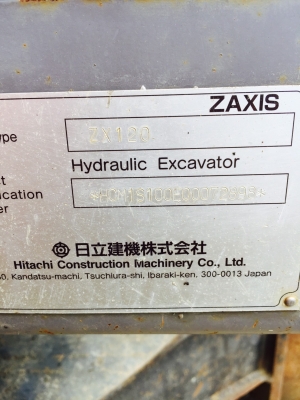 ขายHITACHI ZX120  เก่าญี่ปุ่นแท้  สภาพสวย  เดิมๆๆ  มีลานแย๊ก  เครื่องปั๊มดี  ลองระบบกันได้ทุกวัน  โทร  089-3818694  ดวงนภา