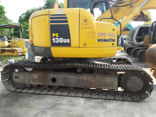 ขายKOMATSU  PC138US-8-AC  ปี 2008  มาใหม่  เก่าญี่ปุ่นแท้  สภาพสวย  พร้อมใช้  โทร  089-3818694  ดวงนภา