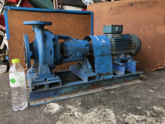 ขายชุดปั้มน้ำหอยโข่ง Calpeda made in Italy ขนาดเข้า 2.5นิ้ว ออก 1.5นิ้ว พร้อมมอเตอร์ 3HP. 2800rpm. 380V สภาพสวยเดิมๆ ตัดจากโรงงาน พร้อมใช้งาน