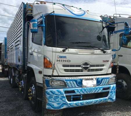 พ่วง 24 ล้อ HINO 344 ปี 57 กระบะมิเนียม พืชไร่ - ดั้ม อู่ธวัชชัย ราคา 2.85 ล้าน