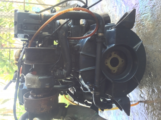 ขายเครื่องเรือยี่ห้อ YAMAHA(ยามาฮ่า) เทอร์โบ ดีเซลเก่าญี่ปุ่น 3สูบรุ่น D200KHขนาด 74แรงม้าสภาพสวยมาก