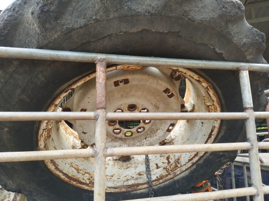 ขายยางพร้อมกะทะขอบ34