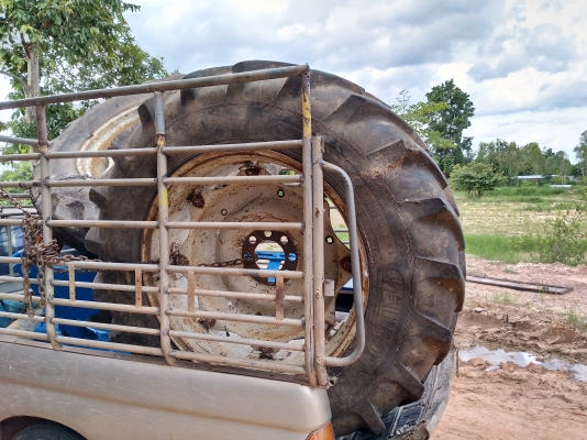 ขายยางพร้อมกะทะขอบ34