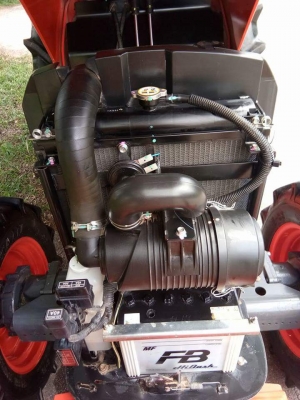 รถไถคูโบต้า  L4708SP  (4wd)   รถสวย เกรดเอแน่นอน  สีเดิมๆ100\%  เลขไมล์เพียงแค่ 95 ชั่วโมง   เจ้าของเดิมใช้งานน้อยมากๆค่ะ   สภาพนางงาม. สวยสุดๆเหมือนๆได้รถใหม่เลยค่ะ