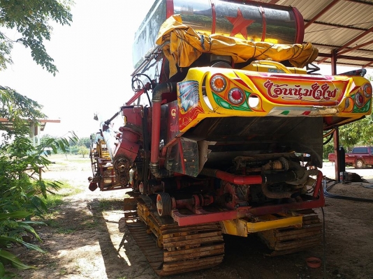 ขายรถเกี่ยวข้าวเกษตร พัฒนาไอ้หนุ่มไวไฟปี53 เครื่องHINO JO8C 260เทอร์โบว์ ช่วงล่าง12โรงงาน ปั๊ม23 เอกสารครบ