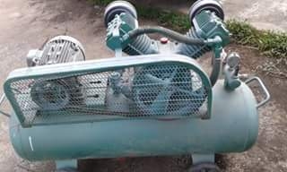 ปั๊มลมฟูเซ็ง 3 แรง 148 ลิตรสภาพใหม่มากใช้ในกระทรวงใช้งานน้อยมาก