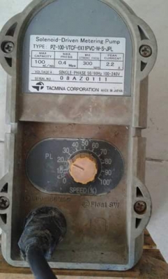 ปั๊มจ่ายของเหลว Speed Control