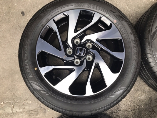 ล้อแม็กป้ายแดง Honda Civic FC พร้อมยางป้ายแดง 215-55-16 ล้อแม็กป้ายแดง Honda Civic FC พร้อมยางป้ายแดง 215-55-16