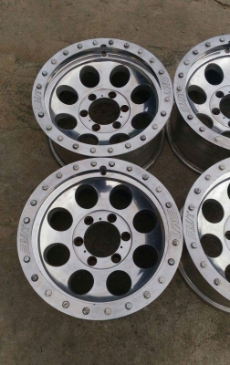 ขายล้อ MICKEY THOMPSON บีทล็อค 16x8&quot; ลบ 12 แท้สวยๆ