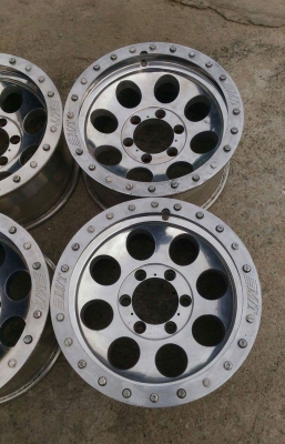 ขายล้อ MICKEY THOMPSON บีทล็อค 16x8&quot; ลบ 12 แท้สวยๆ