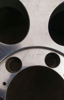 ขายล้อ MICKEY THOMPSON บีทล็อค 16x8&quot; ลบ 12 แท้สวยๆ